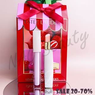 ป้ายไทย_Estee Lauder Lip So Sweet set 2ชิ้น_Estee Lauder pure Color Lip Balm 3.2g/ Estee pure Color Repair Potion 6ml