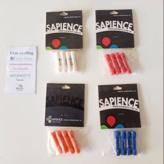 ยางหุ้มปลอกสายกันรอย sapience  ใน1 ชุดมี 4 ตัว คือ 4 มม. 2 ตัว 5มม.2 ตัว มีหลายสีให้เลือก