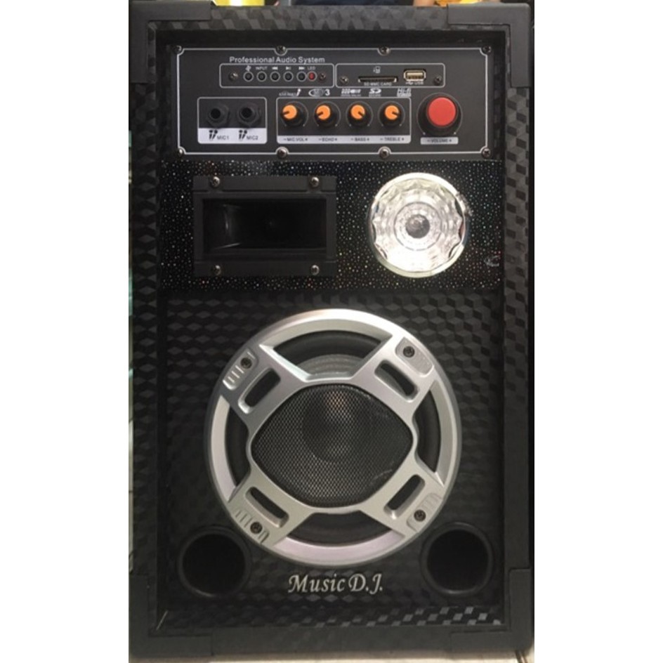 ลำโพง Music D.J. รุ่น M-7000E ขนาดใหญ่ตั้งพื้น ขายเป็นคู่ (กลุ่ม4)