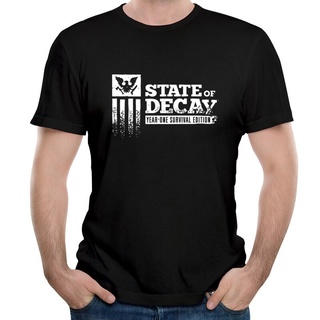 เสื้อยืดคอกลม พิมพ์ลาย State Of Decay Cool Fitness สไตล์เรโทร ของขวัญแฟนหนุ่ม