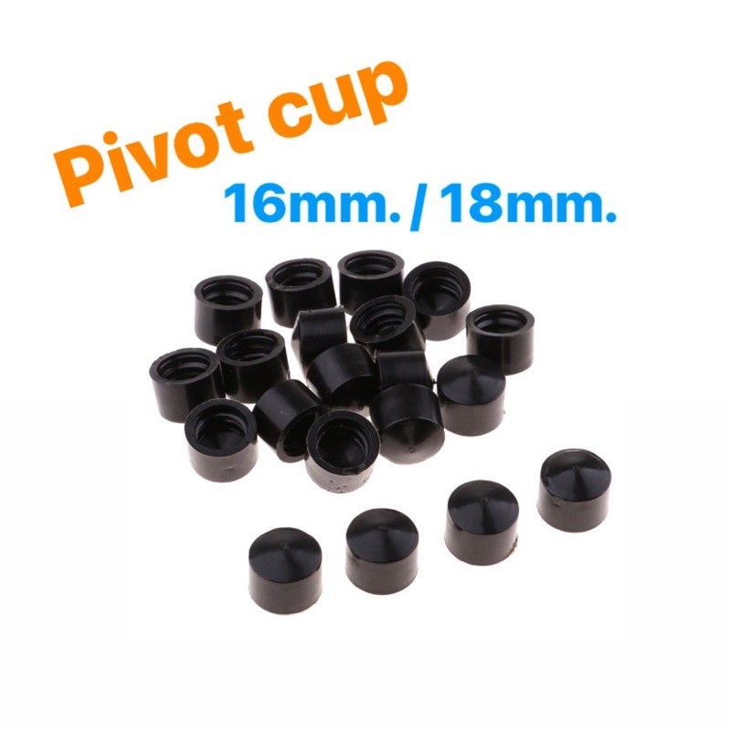 [พร้อมส่ง] ยาง Pivot cup 1คู่/2 ชิ้น 16mm. และ 18 mm.