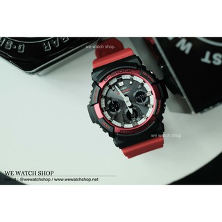 G-SHOCK ของแท้ CMG รุ่น GAS-100RB-1ADR สีดำ แดง รับประกันศูนย์ CMG