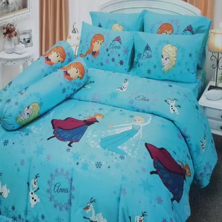 ชุดเครื่องนอน ไม่รวมผ้านวม Frozen รหัส FZC001