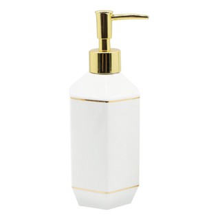 ที่วางของ ที่ใส่ของ กระปุกสบู่ เซรามิก MOYA CE2652AA-LD สีขาวSOAP DISPENSER MOYA CE2652AA-LD WHITE CERAMIC