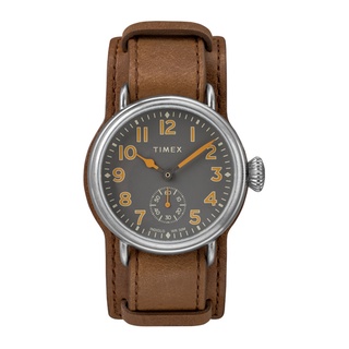 Timex TW2R88500 WATERBURY TRADITIONAL นาฬิกาข้อมือผู้ชาย สีเงิน 