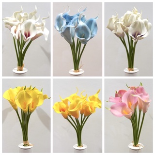 Calla lily | ดอกคาลาลิลลี่ปลอม ดอกไม้ประดิษฐ์ ดอกไม้ปลอม ไว้ตกแต่งบ้าน (C02)[พร้อมส่ง]