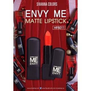 HF5011 Sivanna Colors Envy Me Matte Lipstick ซีเวนน่า คัลเลอร์ส เอนวี่ มี แมทท์ ลิปสติก