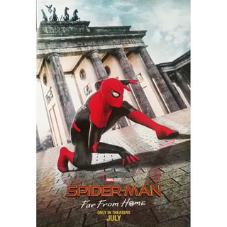 โปสเตอร์ หนัง Spider-Man Far From Home 2019 POSTER 24”x35” Inch Superhero Film Marvel