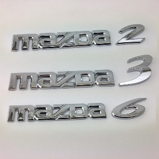 สติ๊กเกอร์ลายโลโก้สำหรับ Mazda 1 x ABS