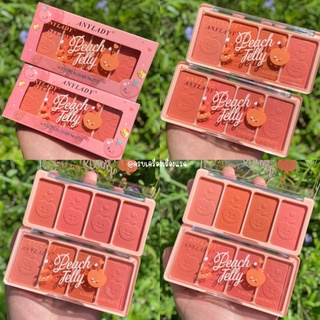 พร้อมส่ง/แท้ บลัชออน ปัดแก้มลูกพีช 🍑 4 โทนสี  Anylady​ Peach​ Jelly Blusher​ โทนส้ม โทนพีช สีสวย ติดทนนาน