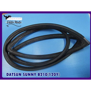 DATSUN SUNNY B210(120Y) FRONT WINDSHIELD GLASS SEAL WEATHERSTRIP RUBBER  // ยางขอบกระจกบานใหญ่หน้า สินค้าคุณภาพดี