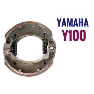 ผ้าเบรค YAMAHA Y100 Y80 BELLE-r ALFA SPARK-z RAINBOW FRESH - ยามาฮ่า เมท100 เบลล์ อัลฟ่า สปาร์ค-z เรนโบว์ เฟรช ดรัมเบรค