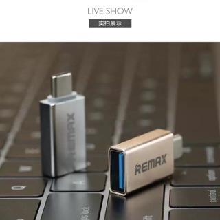 🎉 Adapter Remax RA-OTG อุปกรณ์แปลงจาก พอร์ต Micro USB เป็น พอร์ต USB(type-c)