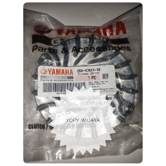 ROLLER FAN ROLLER HOUSING 2SX E7611 10 MIO M3 125 ORIGINAL YAMAHA
