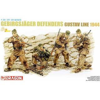 Dragon Model 1/35 DRA6517 GEBIRGSJAGER DEFENDERS GUSTAV LINE