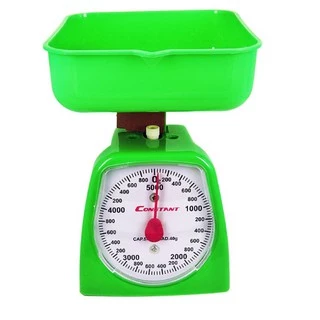 เครื่องชั่งวัตถุดิบ เครื่องชั่ง ตาชั่ง 5 KG (คละสี) ที่ชั่งอาหาร เครื่องชั่งอาหาร ที่ชั่งวัตถุดิบ ตราชั่งวัตถุดิบ สปริง