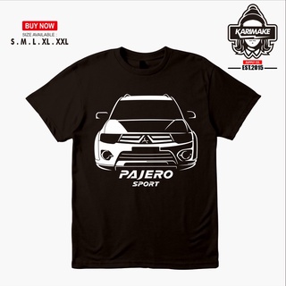 [S-5XL] Gdf21a3 เสื้อยืดผ้าฝ้าย พิมพ์ลายรถยนต์ Mitsubishi Pajero Karimake สไตล์คลาสสิก สําหรับผู้ชาย UY32ER15877