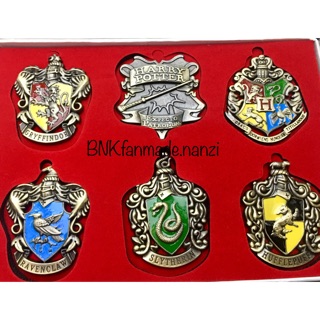 🔮เซตเข็มกลัด Harry Potter 6 ชิ้น Pin SET 6 pcs.