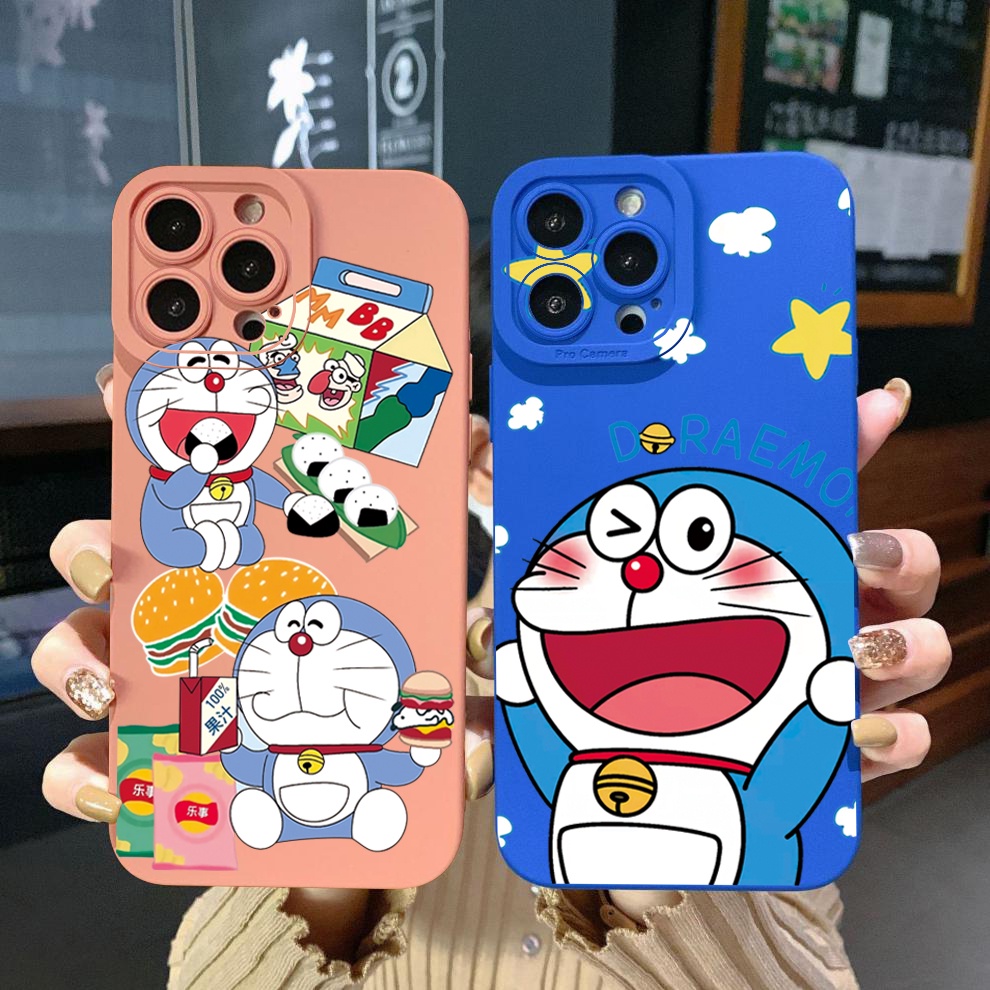 สําหรับOPPO A16 A15 A16E A16k A95 Reno6 Z 5G A94 A54 A74 4G A53 A76 A96 4G A12 A5S A7 Doraemon Squar