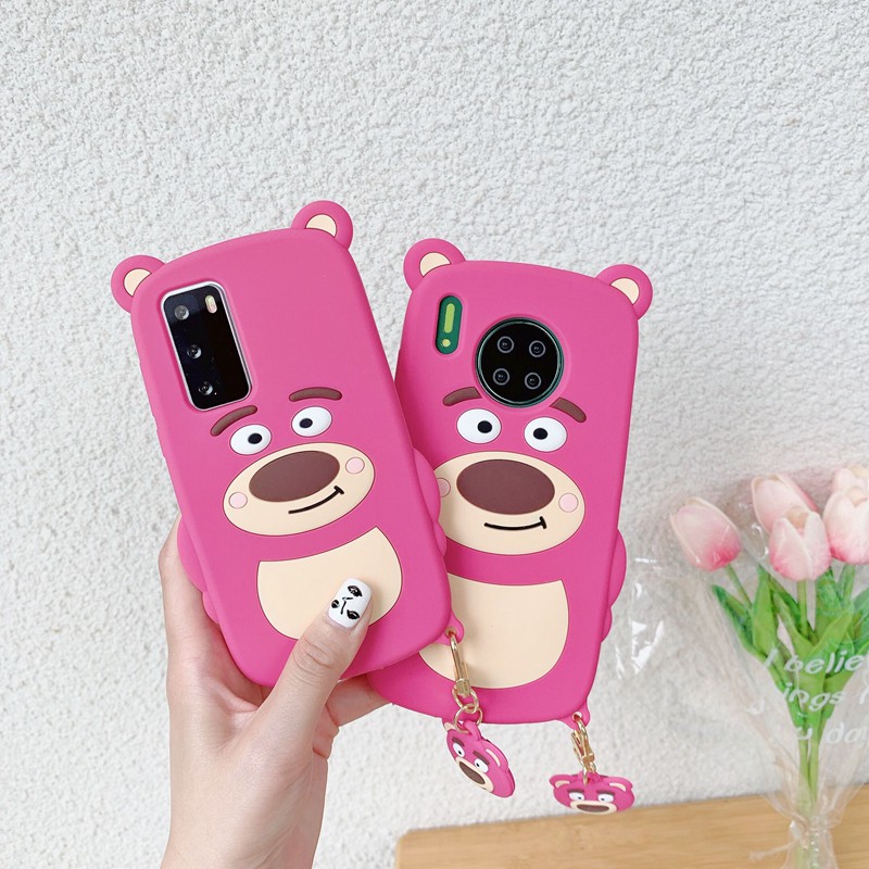 Oppo r11s/r15 r17 a3/a3s/A5 Y83 Y81 A55 reno5 a93 a32 a52 4G5G a72 a11x การ์ตูนหมีญี่ปุ่นโทรศัพท์มือ