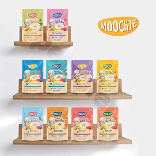 อาหารเปียกแมว Moochie (มูชี่) Creamy Broths แบบซอง ครีมมี่ซุปแมว เหมาะสำหรับแมวทุกช่วงวัย ขนาด 40 กรัม