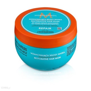 🎒แท้ 100% Moroccanoil Restorative Hair Mask 250ml​ มาส์ก โมรอคแคน ออยล์ (สูตร Repair)  มาส์ก สำหรับผมแห้งเสียมาก บำรุงผม