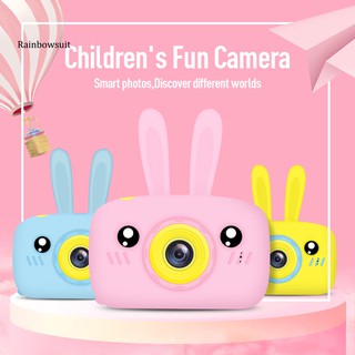 【RB】ของเล่นกล้องดิจิทัล หน้าจอ LCD รูปกระต่าย สําหรับเด็ก