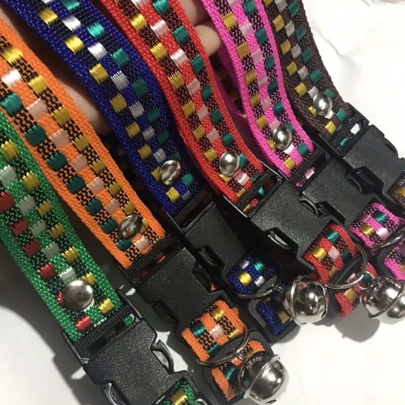 ปลอกคอหมา เบอร์ 8 ขนาด ปรับขนาดได้ยาวสุด 46 เซนติเมตร แถบกว้าง 2.5 cm/ รุ่นเบอร์ 9 แถบกว้าง 2 cm 2 ห่วง