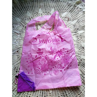 (แจกโค้ดลดทั้งร้าน) ถุงผ้าร่ม สีชมพู พับเก็บเป็นรูปสตรอเบอร์รี่ สีม่วง