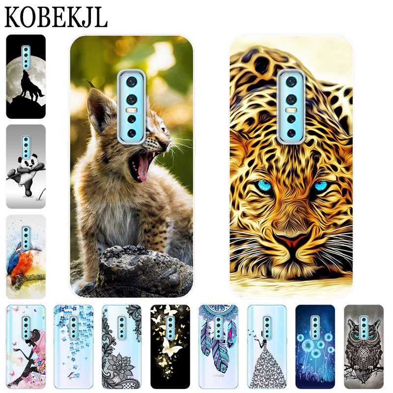 Vivo V17 Pro Case Soft TPU ซิลิโคน Vivo V17 Pro V 17 V17Pro VivoV17Pro ปลอกเคสโทรศัพท์ฝาหลัง