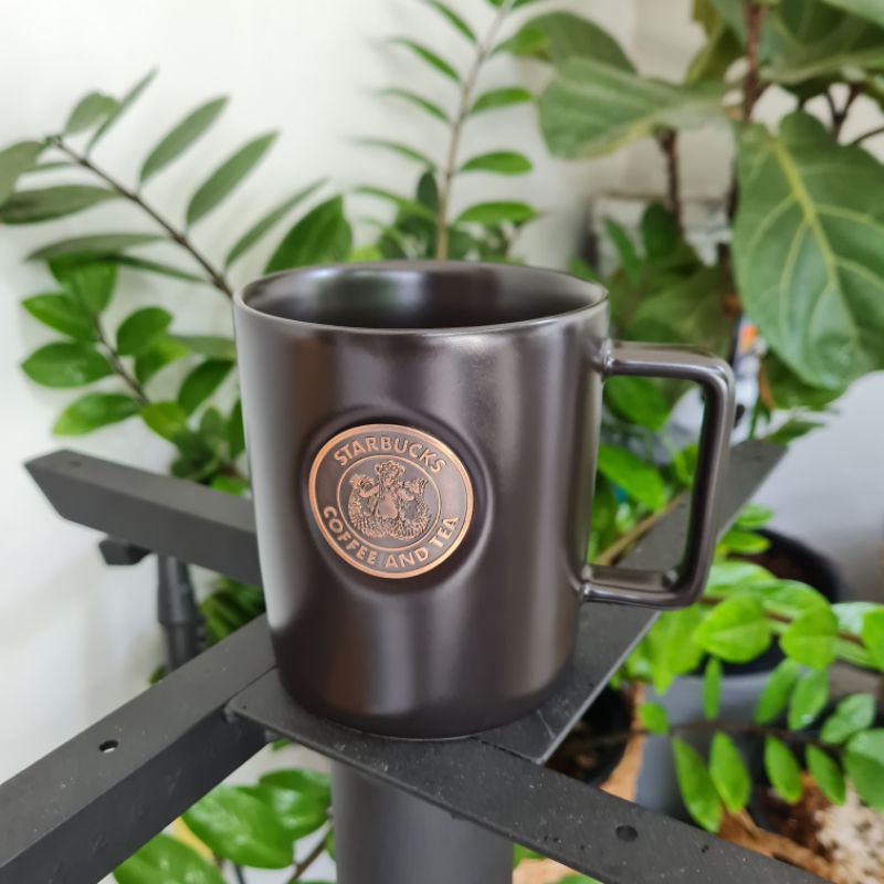 🔥8.8 ลดโหดดด🔥 Starbucks Metal Badge Heritage Mug แก้วสตาร์บัคส์ของแท้ 💯
