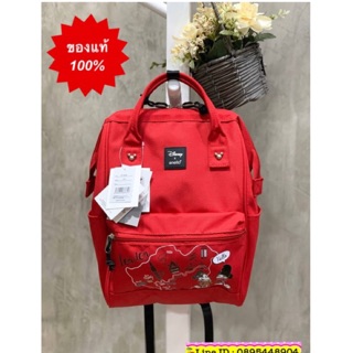 กระเป๋าเป้ Anello x Disney Series Lets travel with Mickey mini Backpack (DT-G008) ++-