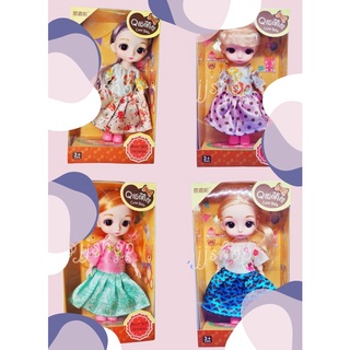 🎀สต๊อกในไทย พร้อมจัดส่ง ตุ๊กตาเจ้าหญิง ตุ๊กตาเด็กผู้หญิง ตัวเล็ก น่ารัก ตุ๊กตาแต่งตัว คละแบบส่ง