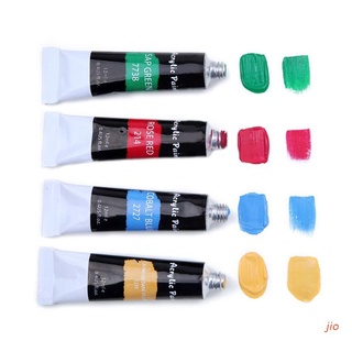 jio Acrylic Paint Set 24 Color 12ml Non Toxic Non Fading Pigment for Kids Adults Beginner Professional Artists