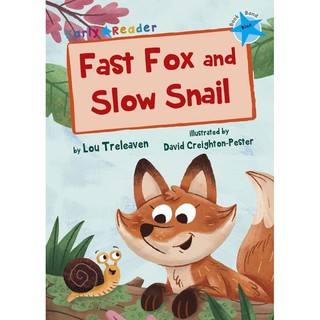 DKTODAY หนังสือ Early Reader Blue 4 : Fast Fox and Slow Snail