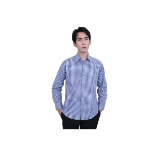 เสื้อเชิ้ตลายตาราง ESZADA Premuim Shirt(Cotton Oxford)