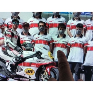 ใหม่ YAMAHA MOGO GP World Champion ครบรอบ 60 ปี เสื้อโปโล แขนสั้น แห้งเร็ว สําหรับผู้ชาย