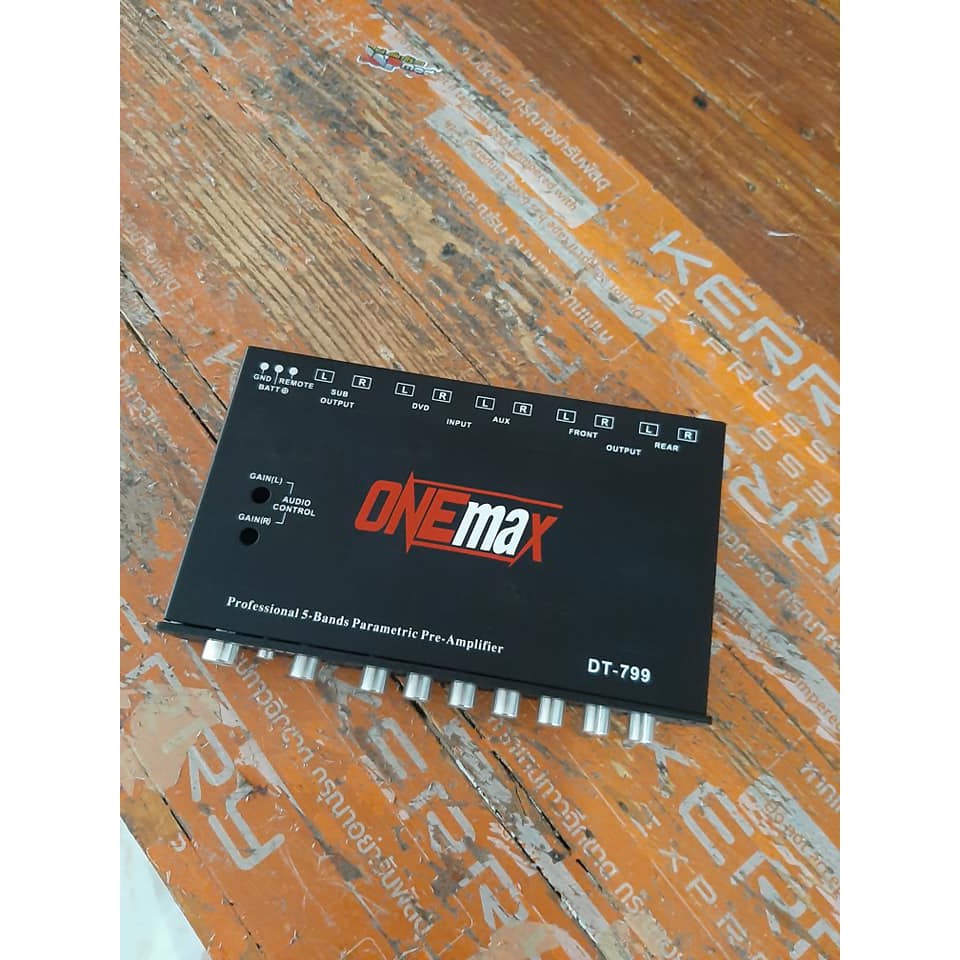 One-max Car Audio ปรี one max