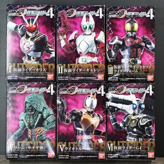 Bandai Shodo Outsider 4 มดแดง Masked Rider Kamen Rider Shodo-O Chalice Garren Kabuto Worm Faiz G4 มาสค์ไรเดอร์ แยก