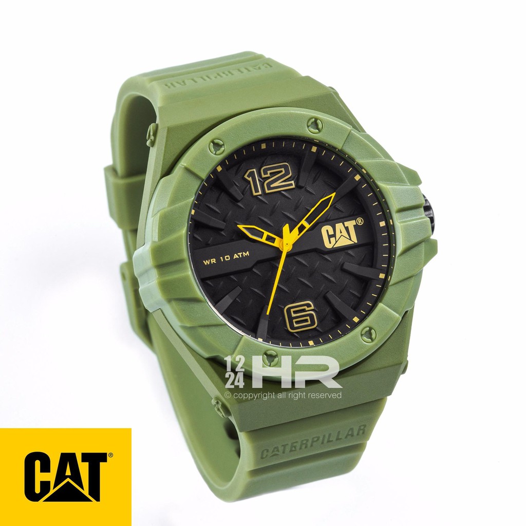 Caterpillar Spirit LC.111.28.131 นาฬิกาผู้ชาย สายยาง ของแท้ ประกันศูนย์ไทย 1 ปี