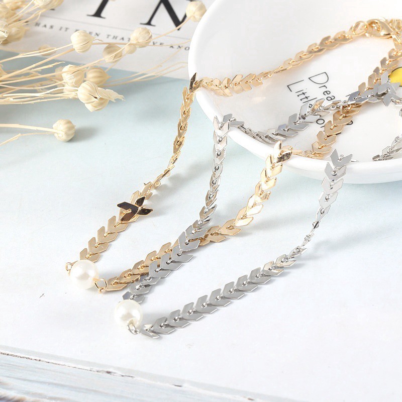 kimmiy.th Fashion Women Accessories Silver Gold Color Baroque Letter V ...