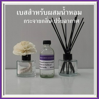 เบสผสมน้ำหอมกระจายกลิ่น Reed DIFFUSER Base สำหรับปรับอากาศในบ้าน ตามสถานที่ต่าง ๆ ขนาด 90-1000 มล.