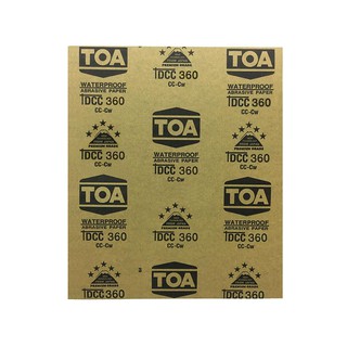 กระดาษทรายขัดเหล็ก TOA NO.360 STEEL SANDPAPER TOA NO.360
