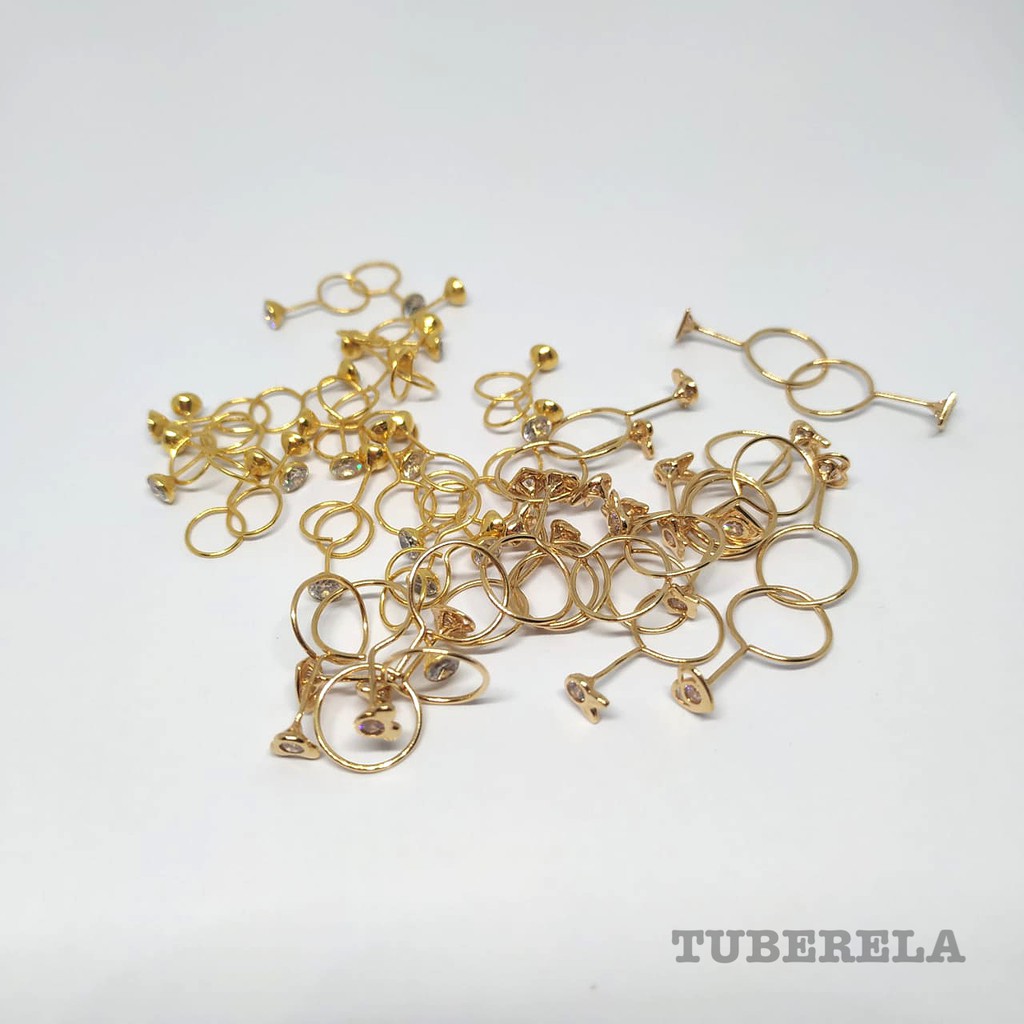 ต่างหูทอง 300 / 375 น้ําหนัก 0.25-0.6 กรัม