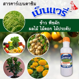 เบ็นแวรี่ ขวด 1 ลิตร  สารป้องกันกำจัดโรคเชื้อราชนิดดูดซึม (ชื่อสามัญ : คาร์เบนดาซิม (carbendazim) 50% W/V SC