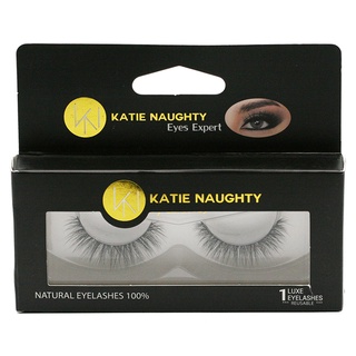 [ของแถม] Katie Naughty Eyes Expert Natural Eyelashes ขนตาปลอม 4D