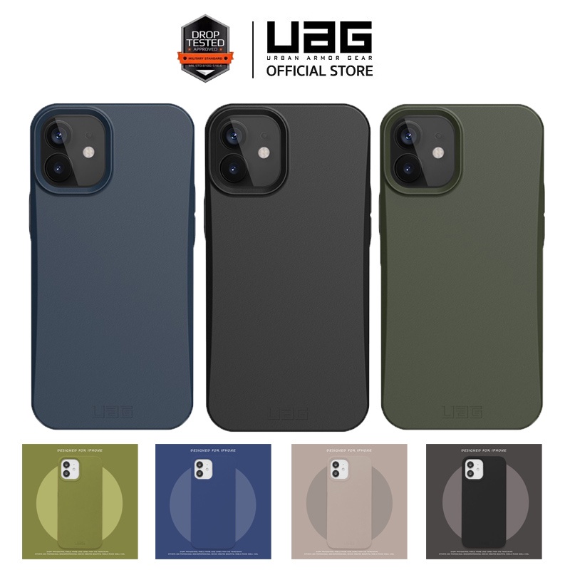เคสโทรศัพท์ UAG Silicone Case iPhone 13 pro max 13Pro 13mini iPhone13 Mini iPhone12 pro Dropproof Shockproof Case Trailblazer Series black