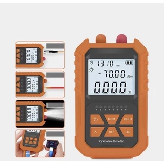4 In 1 Optical Power Meter Visual Fault Locator 5Km ปากกาแสง LED OPM เครือข่ายสายไฟเบอร์ออปติกเครื่องทดสอบเครื่องมือ