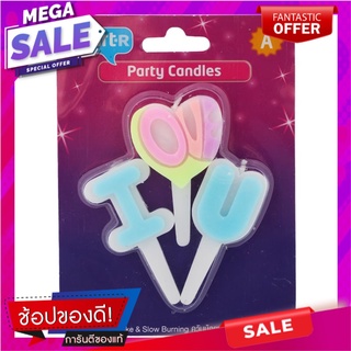 สมาร์ทเตอร์เทียน Love คละแบบ Smarter Candle Love Assorted Styles