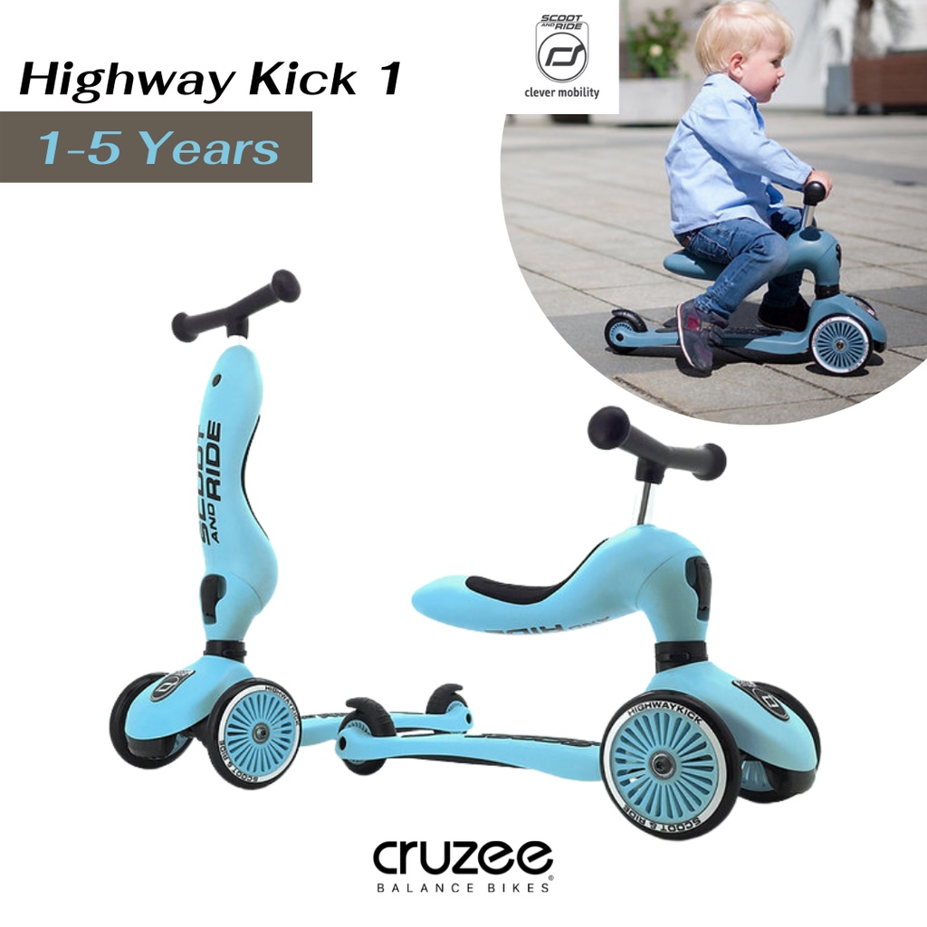 Scoot and Ride Higwaykick 1 สี Blueberry